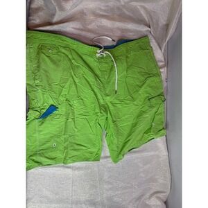 bright green swim trunks size 3x